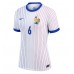 Camisa de time de futebol França Eduardo Camavinga #6 Replicas 2º Equipamento Feminina Europeu 2024 Manga Curta